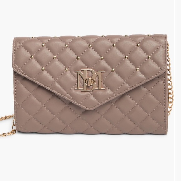 Badgley Mischka Quilted Crossbody Bag - Picture 1 of 12
